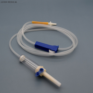 Disposable IV Infusion Set with Needle And Regulator
