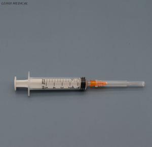 Medical Manufacturer Hypodermic 5ml Disposable Syringe With Needle