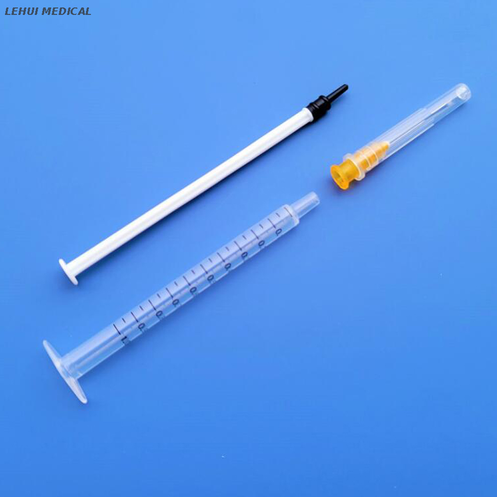 Medical Supplier Disposable Luer Lock 1ml Syringe