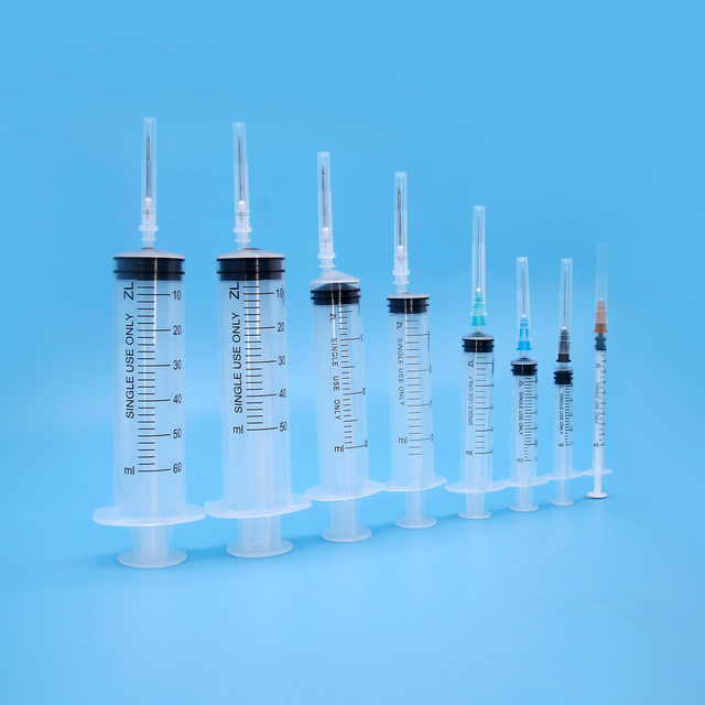 Disposable Medical Supplies Medical Syringe for Single Use with Or Without Needle