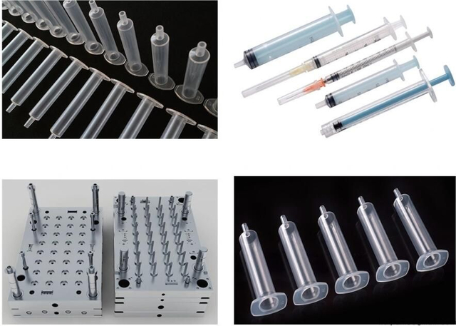 High Quality Injection Mould Disposable Syringe Semi-Hot Runner Mould for Barrel