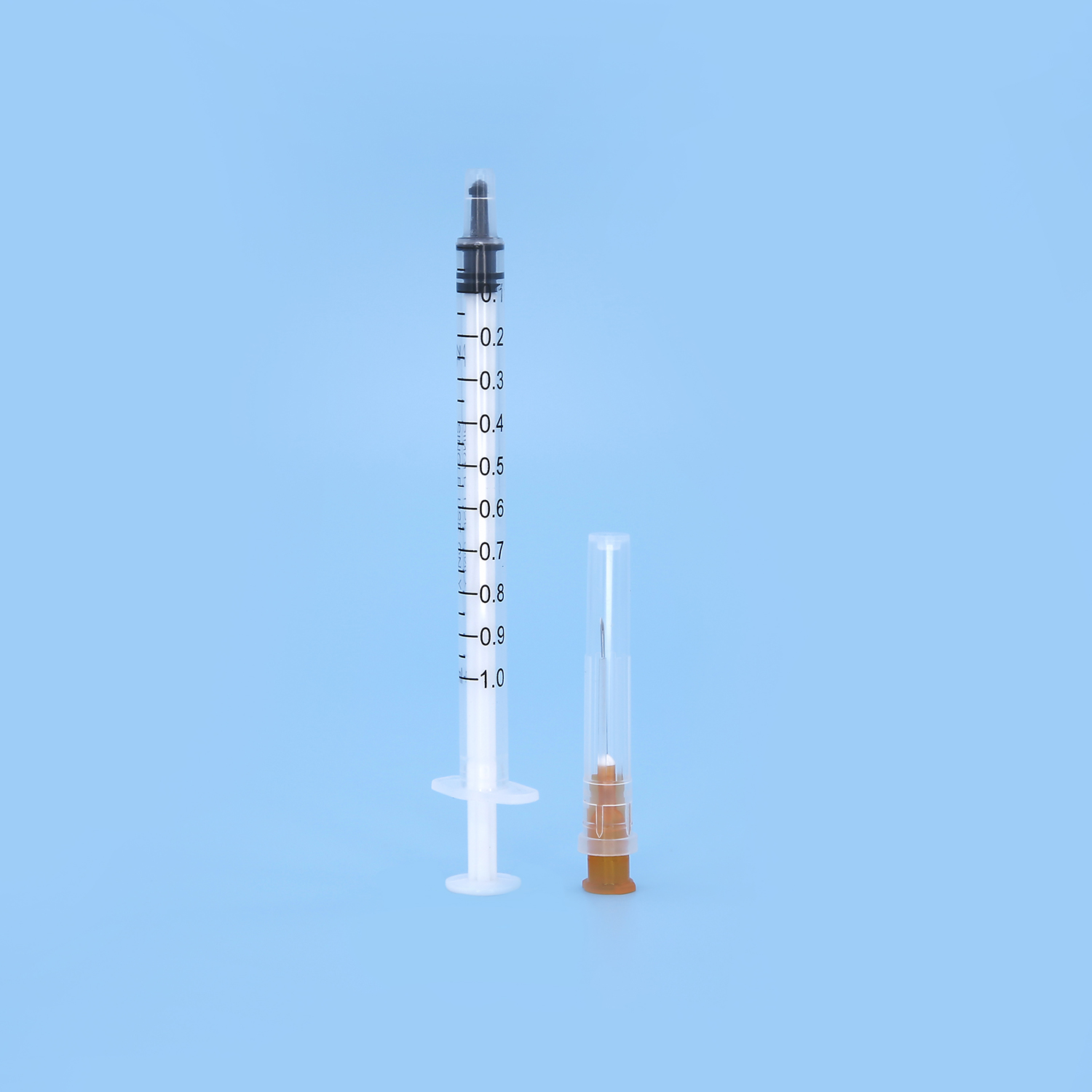 Medical Supplier Disposable 3 Parts Syringe 5ml with Injetion Needle Registered in Ethiopia