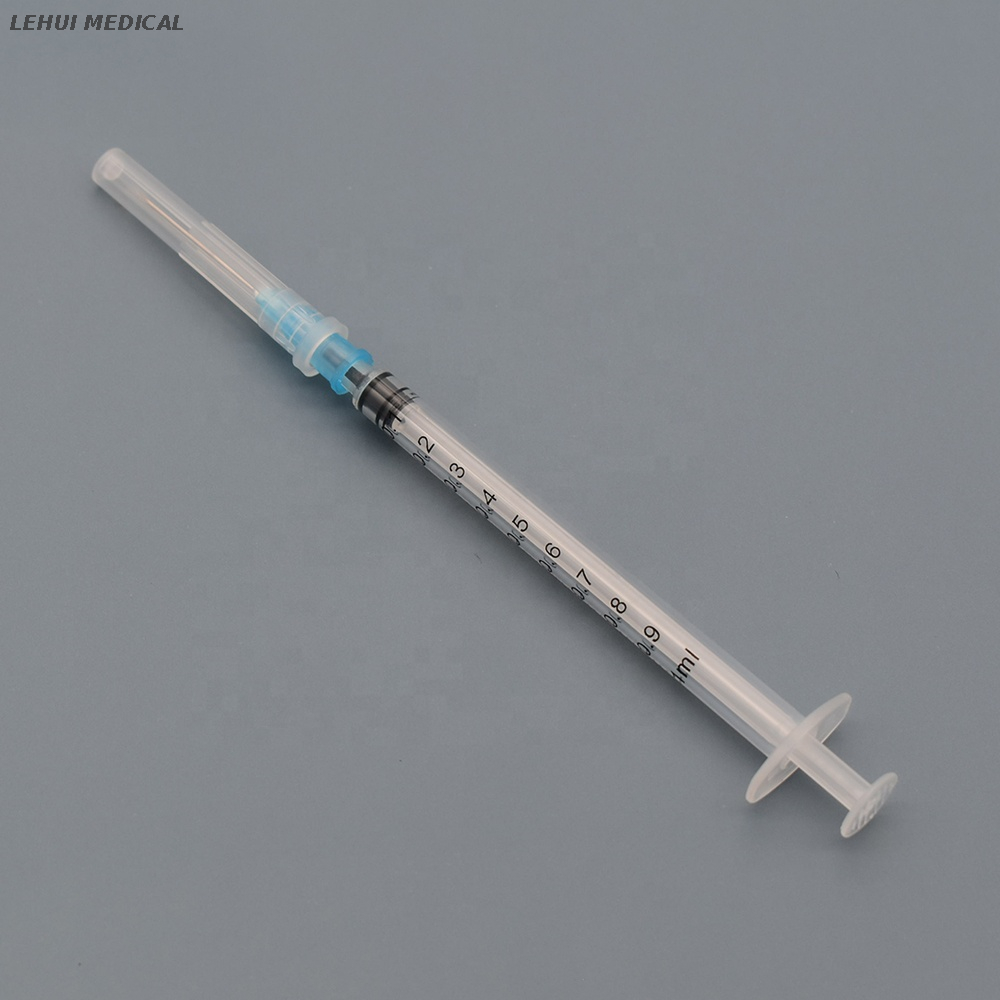 Medical Supplier Disposable Luer Lock 1ml Syringe