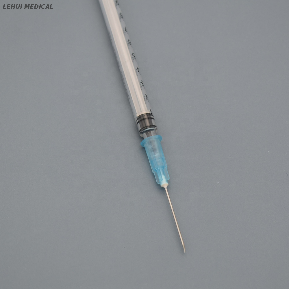 Medical Supplier Disposable Luer Lock 1ml Syringe