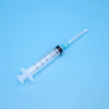 Disposable Hypodermic Injection Syringe with Needle