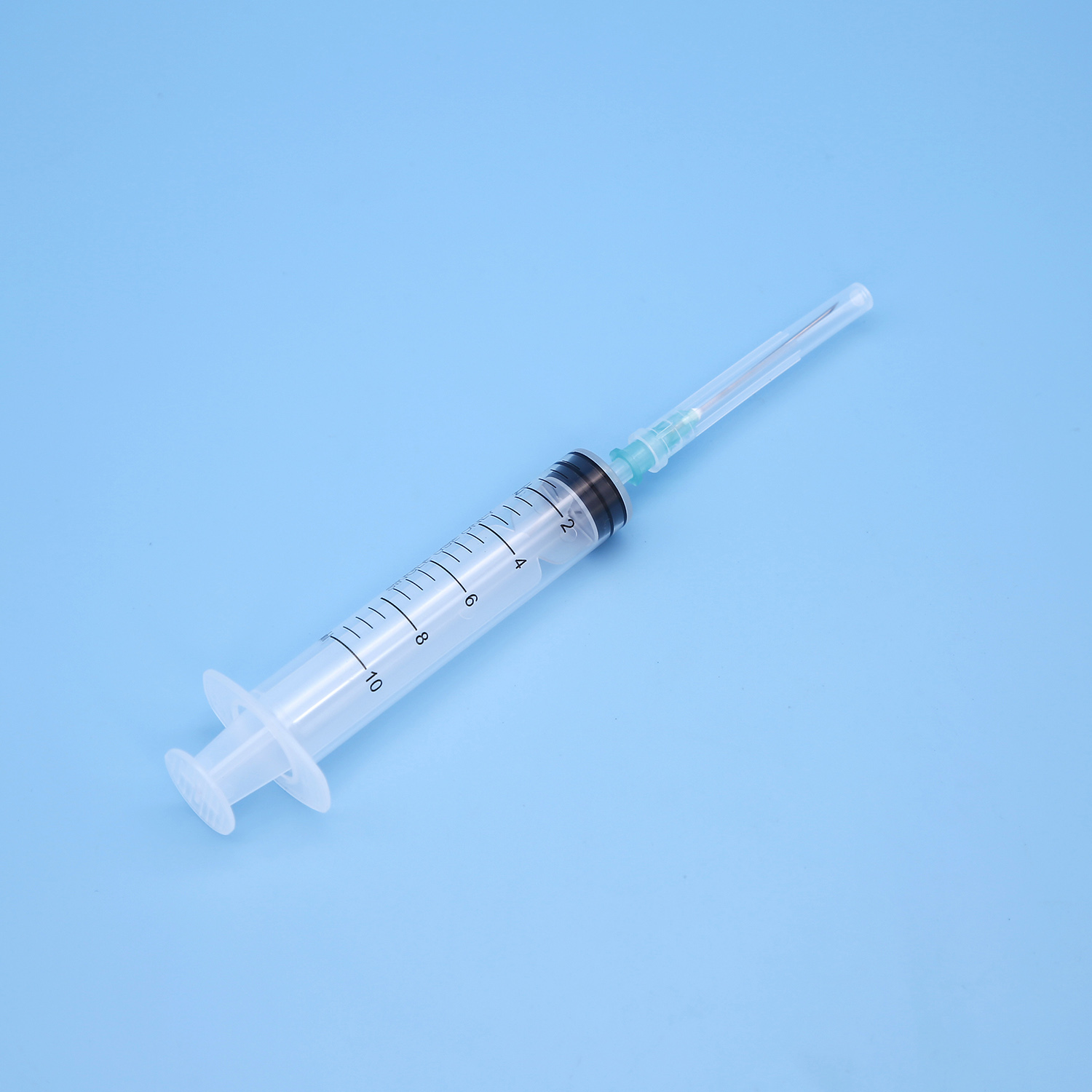 Disposable Hypodermic Injection Syringe with Needle