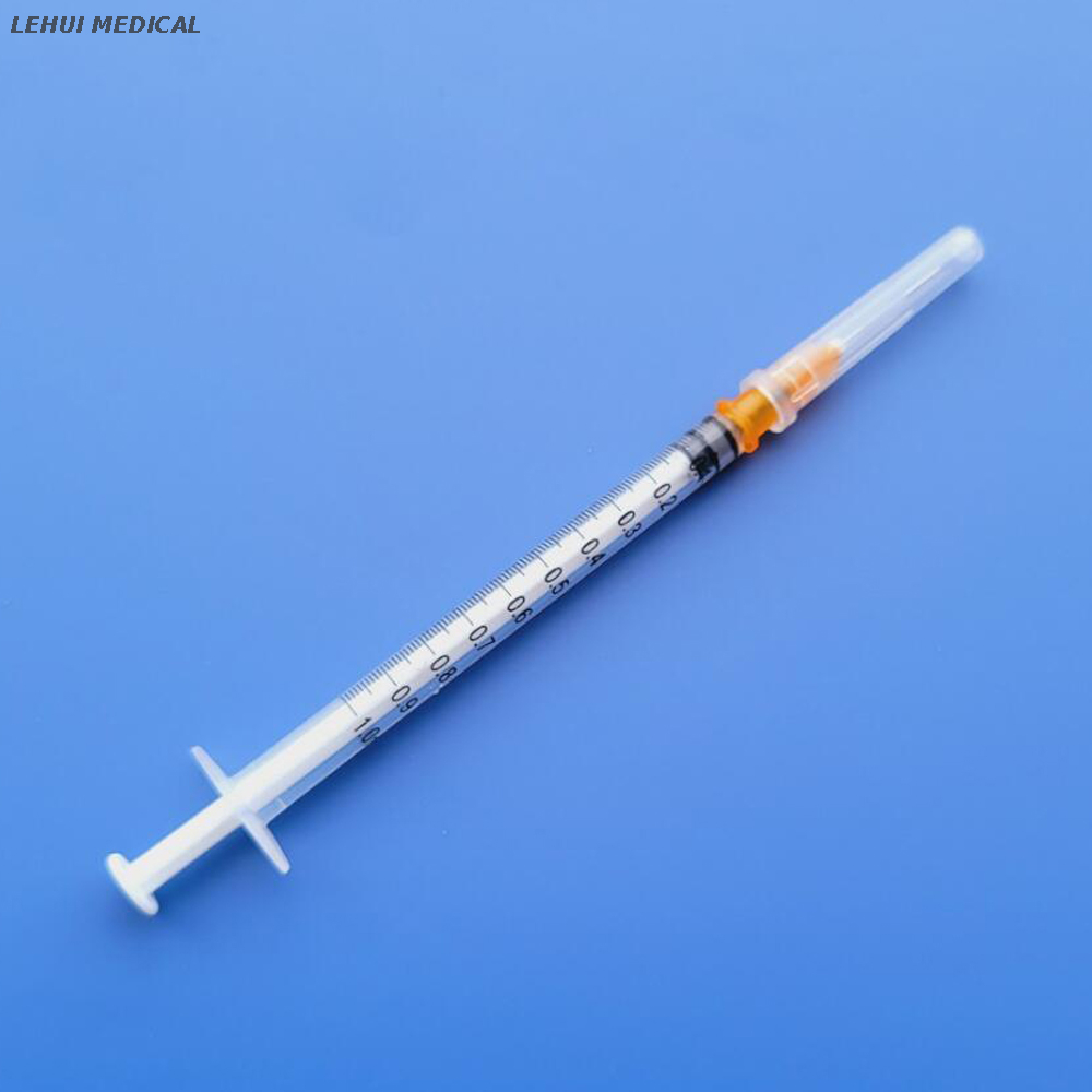 Medical Supplier Disposable Luer Lock 1ml Syringe